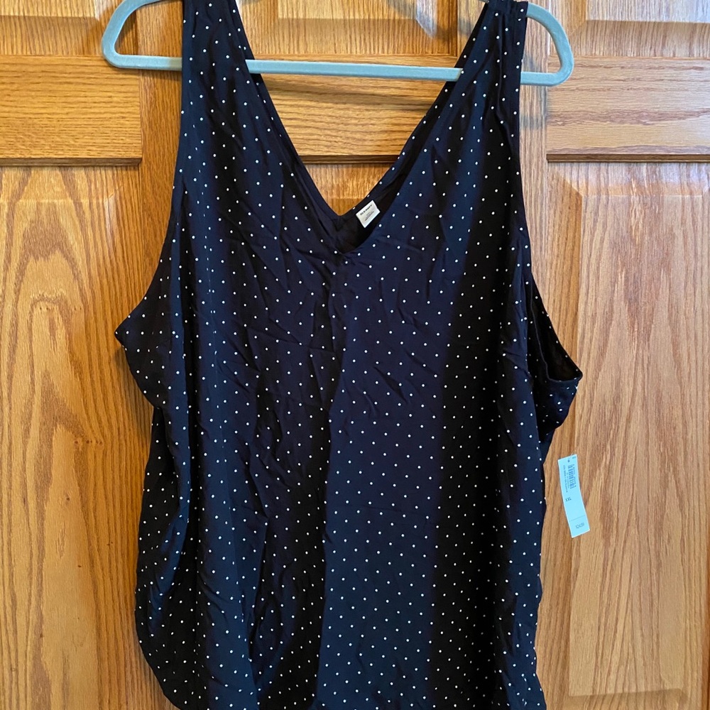 Old Navy Polka Dot Blouse